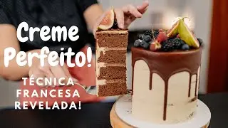O Melhor Creme de Confeiteiro de Chocolate! Técnica Francesa para Recheios Incríveis