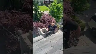 Safety = FUN #chimney #roofing #construction #summer #trades #work #roof #homes #homeimprovement