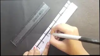 Easy Ruler Drawing Tutorial | Step-by-Step Guide for Beginners by Colour