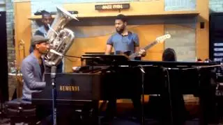 JazzFM91 91 Notes #32: Jon Batiste and the Stay Human band sound check.