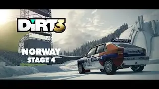 DIRT 3 | Rally | NORWAY - Stage 4: Aasstuevegen | Lancia Delta HF Integrale | [NO HUD]