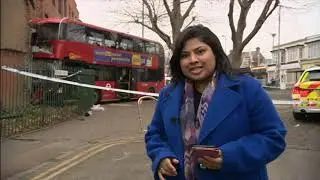Highams Park Bus Crash - Bhavani Vadde reports 25.1.2022