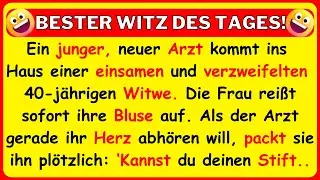 🤣 BESTER WITZ DES TAGES! Ein junger Arzt kommt ins Haus einer einsamen und verzweifelten Witwe