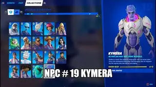 Fortnite Location - NPC # 19 KYMERA - Talk to - Chapter 2 Season 7