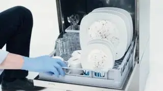 Inbetriebnahme Spülmaschine D400, Gastronomiebedarf