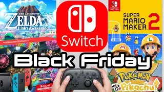 BEST Nintendo Switch Black Friday Deals! (Zelda, Mario and Bundle!)