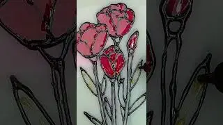Stained Glass Resin?! #resin #resinart #resincrafts #letsresin #diy #craft