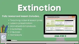 Extinction KS3 Lesson preview