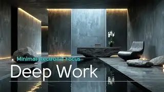 Deep Work Study Music ~ Minimal Electronic Focus | Serene Ambient Background Sounds 🎧