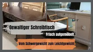 Aufgemöbelt: Verwandlung eines Schwergewichts - Möbel Upcycling mit Acryllack