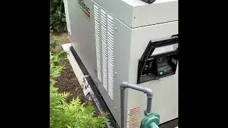 Generac 32kw ​​- Запуск и звук