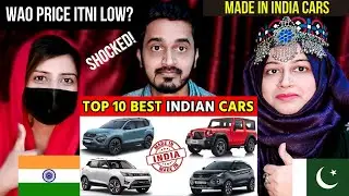 Pakistani Reacts to Top 10 Indian Cars 2021 | Make In India Cars | Safety Rating Indian Cars