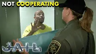 Hostile Man Refuses To Cooperate | Season 2 - Episode 5 | JAIL TV Show