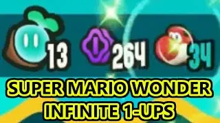 Метод бесконечного 1-Up в Super Mario Bros Wonder