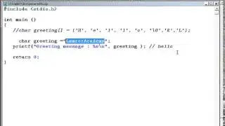 C Tutorial 27: String in C Programming (Hindi)