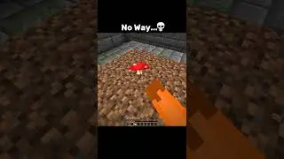 Minecraft No Way 💀#minecraft #shorts