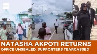 Akpoti-Uduaghan Returns: Supporters Teargassed as Lawmaker's Office Unsealed