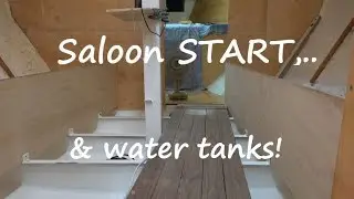Building my steel sailing yacht Ep.56 GREAT catchup work, the START of the saloon and water tanks!