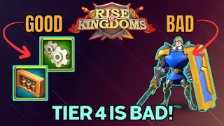 Вот почему не стоит торопиться с 4-м уровнем | Rise of Kingdoms