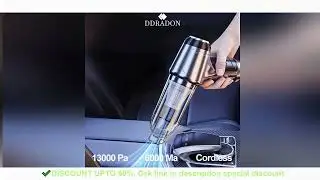 9000Pa Cordless Car Vacuum Cleaner Handheld Auto Wireless Mini Portable  Vacuum Cleaner For Car