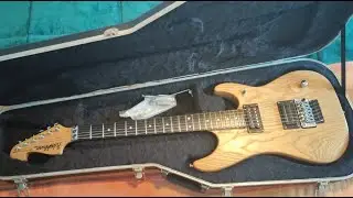 (SOLD) 1997 Washburn N4 Nuno Bettencourt Signature w/OHSC