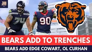 Bears ADD KEY TRENCH DEPTH w/OL Jake Curhan, EDGE Byron Cowart