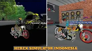 MOTOR KEREN NAMANYA JUGA UNIK GL SAPU ANGIN 😅 - HEREX SIMULATOR INDONESIA