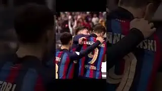 Gavi and Lewandowski friendship 💯😍⚽ #gavi #football #skills #championsleague #uefa #barca #barcelona