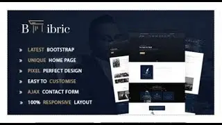 Bibric &ndash; Law and Attorney HTML5 Template | Themeforest Templates