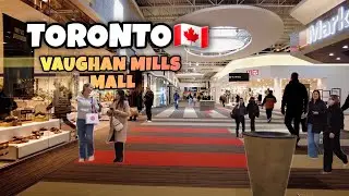 Vaughan Mills Mall Shopping Center Canada Walking Tour
