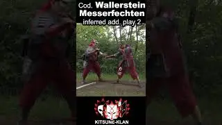 Messerfechten Codex Wallerstein add. play 2 #martialarts #hema #kali