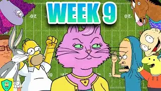 Cartoon Football League WEEK 9 (Madden 11)
