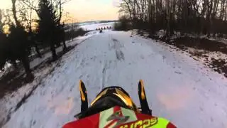 MX Track Mehrnbach - Snowmobile - GoPro onboard