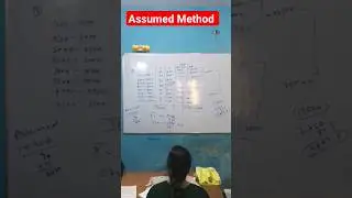 Assumed Method #statistics #assumedmeanmethod #class10maths