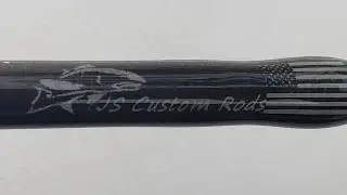 JS Custom Spinning Rod putting the brakes on a nice slot redfish