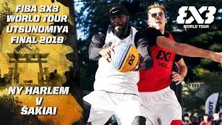 NY Harlem v &Scaron;akiai | Full Game | FIBA 3x3 World Tour - Utsunomiya Final 2019