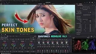 Davinci Resolve-এ পারফেক্ট ফেস কালার টোন ও চোখের শার্পনেস! (Color Grading Tutorial)