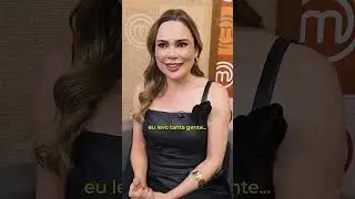 A eliminada dessa semana, Rachel Sheherazade, chega no QG MasterChef com tudo! #MasterChefBr 🤩