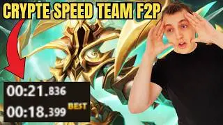 CRYPTE ABYSSAL HARD SPEED TEAM ~21s F2P ET SAFE | Summoners war