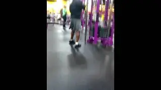 The dancing muscle man