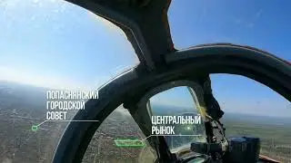 Su-25 in close combat support mission over Ukraine