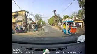 Pirganj to Samsi || Part- 6 || Tata Nexon Driving || 01-01-25 || NO20260101 132230 009251F