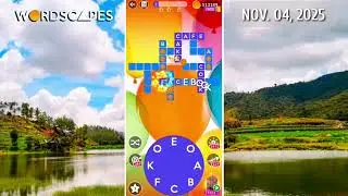 Wordscapes Daily Puzzle November 4, 2025 gameplay | Answers | Solution