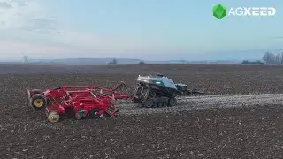 AgXeed AgBot T2 7-SERIES + V&auml;derstad Carrier XL 625: 80 Hectares in 20 Hours