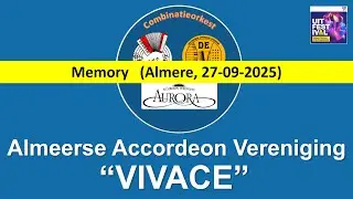 Memory - AAV-Vivace - Uitfestival Almere-Stad 27-09-2025