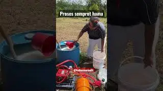 Meracik obat hama #petani #durian #kebun #kebundurian