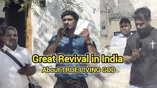 Great Revival in India - Street Gospel - The last Revival - Bro Joseph Sudhakar #streetgospel #love