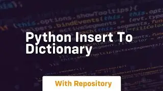python insert to dictionary