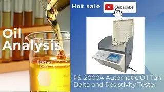 PS-2000A Oil Tan Delta (Dissipation Factor) and Resistivity Tester