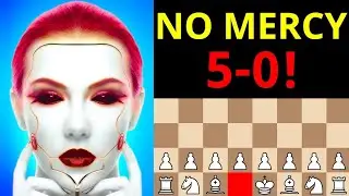 Me vs AI chess game 0-5 score 🤯